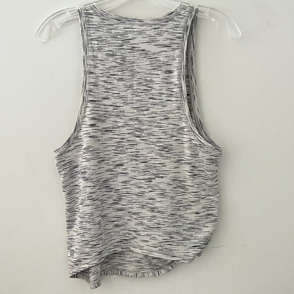 Lululemon Run Muscle Tank Black Grey White 4 NWOT - Picture 7 of 9